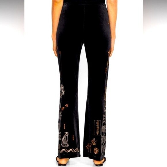 JOHHNY WAS STRETCH VELVET‎ BABY BOOT LEGGING - JENAI - Picture 4 of 17